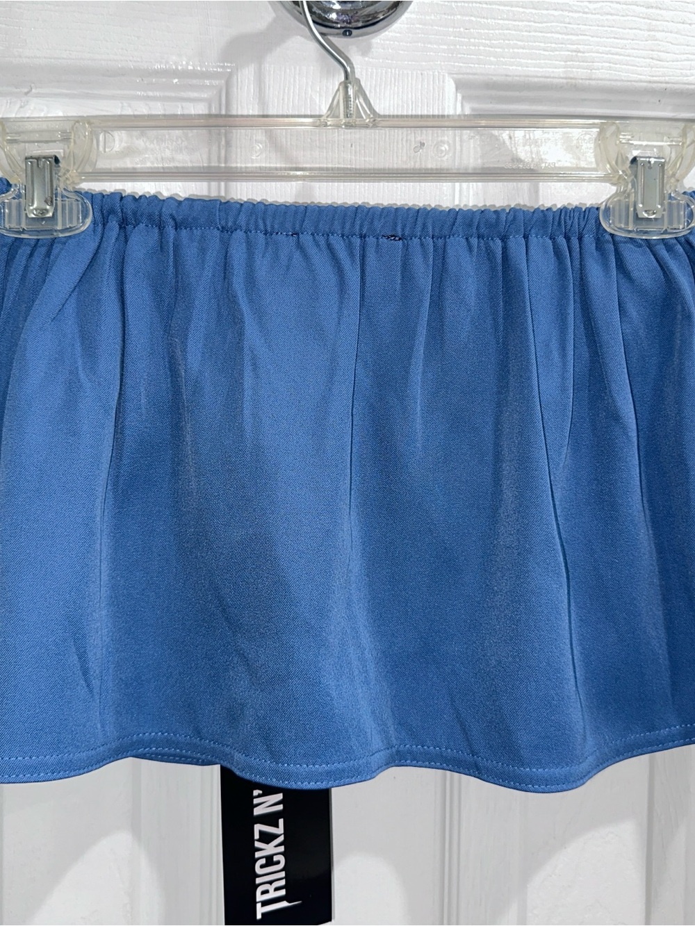 Trickz 'N' Treats - Blue Pleated Mini Skirt - Picture 7 of 15